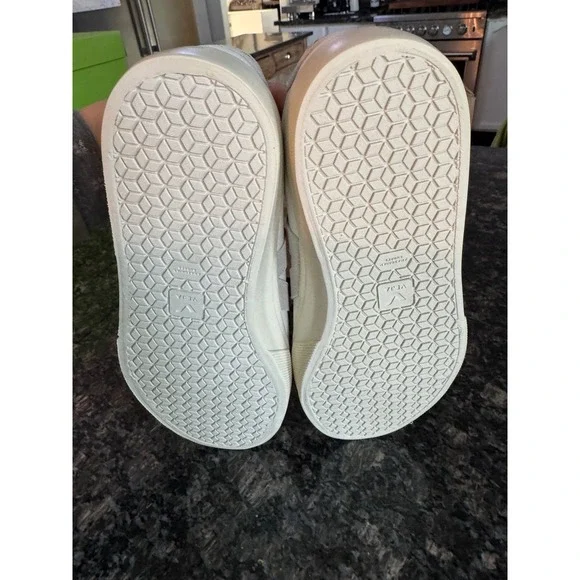 Veja Campo Leather Extra-White Natural-Suede Sneakers CP0502429A400 Womens 9 M 7 - Picture 5 of 7